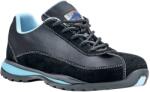 Portwest STEELITE SAFETY TRAINER S1P HRO FW39 / Biztonsági cipő S1P HRO - fekete/kék 37 (FW39BKR37)