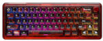 Qwerty Key 65 Pro Dracula RGB Red Tactil Prelubrifiat V2 (QK65PDT)