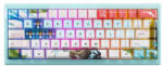 Qwerty Key 61 Pro Western RGB Blue Liniar Prelubrifiat V2 (QK61PWL)