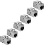 TRENDnet Set 6 buc. Keystone Jack Cat. 6A, ecranat, tool-less - TRENDnet TC-K06C6A-6buc (TC-K06C6A-6buc)