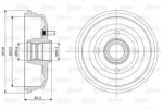 VALEO Tambur frana VALEO 237070 (237070)
