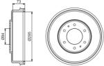 Bosch Tambur frana BOSCH 0 986 477 232 (0 986 477 232) - fixbox