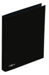 PAGNA A4 din carton imprimat 25mm, cu 4 inele, negru, cu inele P2060501 (P2060501)