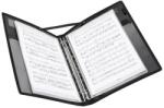 Viquel Suport de muzică, 4 inele, 25 mm, A4, PP, VIQUEL "Vocalyz Adagio", negru 581834-05 (581834-05)