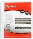 Optima Legator cu inele OPTIMA panoramic A/4 4 inele 75mm alb 24513 (24513)