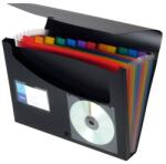 Viquel Geantă acordeon, PP, 12 compartimente, VIQUEL "Rainbow Class", negru 118687-01 (118687-01)