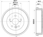 HELLA Tambur frana HELLA 8DT 355 300-031 (8DT 355 300-031)