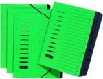 PAGNA A4 cu 7 compartimente A-Z dosar verde P2408103 (P2408103)