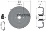 TEXTAR Tambur frana TEXTAR 94038900 (94038900) - fixbox
