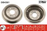 TRW Tambur frana TRW DB4361 (DB4361) - fixbox