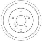 TRW Tambur frana TRW DB5006 (DB5006) - fixbox