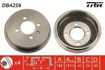 TRW Tambur frana TRW DB4259 (DB4259) - fixbox