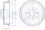 DELPHI Tambur frana DELPHI BF502 (BF502) - fixbox