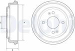 DELPHI Tambur frana DELPHI BF551 (BF551) - fixbox