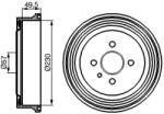 Bosch Tambur frana BOSCH 0 986 477 100 (0 986 477 100) - fixbox