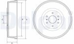 DELPHI Tambur frana DELPHI BF623 (BF623) - fixbox