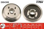 TRW Tambur frana TRW DB4308 (DB4308) - fixbox
