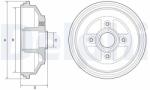 DELPHI Tambur frana DELPHI BF571 (BF571) - fixbox
