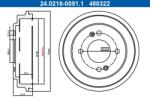 ATE Tambur frana ATE 24.0218-0051.1 (24.0218-0051.1) - fixbox
