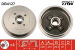 TRW Tambur frana TRW DB4127 (DB4127) - fixbox