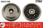 TRW Tambur frana TRW DB4310B (DB4310B) - fixbox