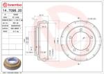 BREMBO Tambur frana BREMBO 14.7098. 20 (14.7098.20)