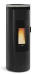La Nordica-Extraflame Amika 8 kW black with natural top