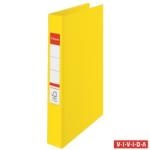 Esselte Standard Vivida caiet mecanic 4 inele 42 mm A4 galben (14458)