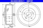 ATE Tambur frana ATE 24.0222-8033.1 (24.0222-8033.1) - fixbox