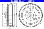 ATE Tambur frana ATE 24.0220-0048.1 (24.0220-0048.1) - fixbox