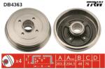 TRW Tambur frana TRW DB4363 (DB4363) - fixbox