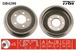 TRW Tambur frana TRW DB4299 (DB4299) - fixbox