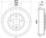 HELLA Tambur frana HELLA 8DT 355 302-601 (8DT 355 302-601)