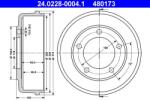 ATE Tambur frana ATE 24.0228-0004.1 (24.0228-0004.1) - fixbox