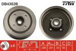 TRW Tambur frana TRW DB4302B (DB4302B) - fixbox