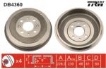 TRW Tambur frana TRW DB4360 (DB4360) - fixbox