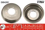 TRW Tambur frana TRW DB4281 (DB4281) - fixbox