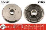 TRW Tambur frana TRW DB4340 (DB4340) - fixbox