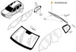Original Renault Luneta ORIGINAL RENAULT 903000043R (903000043R)