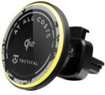 Tactical magforce equi2p autós tartó (szellőzőre, 360°, mágneses, 15w, led jelzés, wireless, qi2) fekete (57983127469)