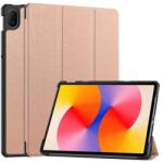 Gigapack Huawei MatePad SE 11 tok álló, bőr hatású (aktív flip, oldalra nyíló, trifold, asztali tartó) rozéarany (GP-183179)