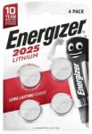 Energizer gombelem (cr2025, 3v, lítium) 4db/csomag (E300849107)