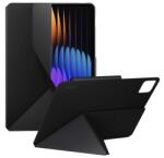 Xiaomi Xiaomi Pad 8 Pro tok álló, bőr hatású (aktív flip, oldalra nyíló, trifold, asztali tartó) fekete (BHR9508GL)