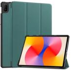 Gigapack Huawei MatePad SE 11 tok álló, bőr hatású (aktív flip, oldalra nyíló, trifold, asztali tartó) sötétzöld (GP-183182)