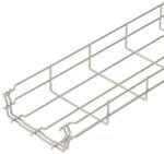 OBO GRM rácsos kábeltálca 55x150x3000, felületkezelés nélkül, utókezelt, nemesacél 6001090 (6001090)