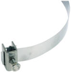 DEHN 106323 Szalagcsőbilincs 25 mm széles NIRO D 50 -300 mm csövekhez DEHNiso-hoz BRS SPB25 50.300 V2A (106323)
