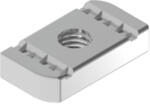 BAKS 650251 NRM10 csúszóanya profilsínhez M10 35x 20 mm, villamos szerelési feladatokhoz (650251)