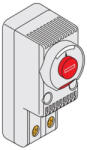 ABB EN0102K Termosztát, -10…+80 fok Celsius, 1 bontó érintkezővel (EN0102K)