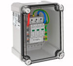 OBO PV-rendszer tokozatban T2 1 PV-String - 1 WR-MPP 1000V DC, világos szürke 5088405 (5088405)