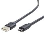 Gembird USB 2.0 USB-A/USB-C KÁBEL 1m FEKETE (CCP-USB2-AMCM-1M)